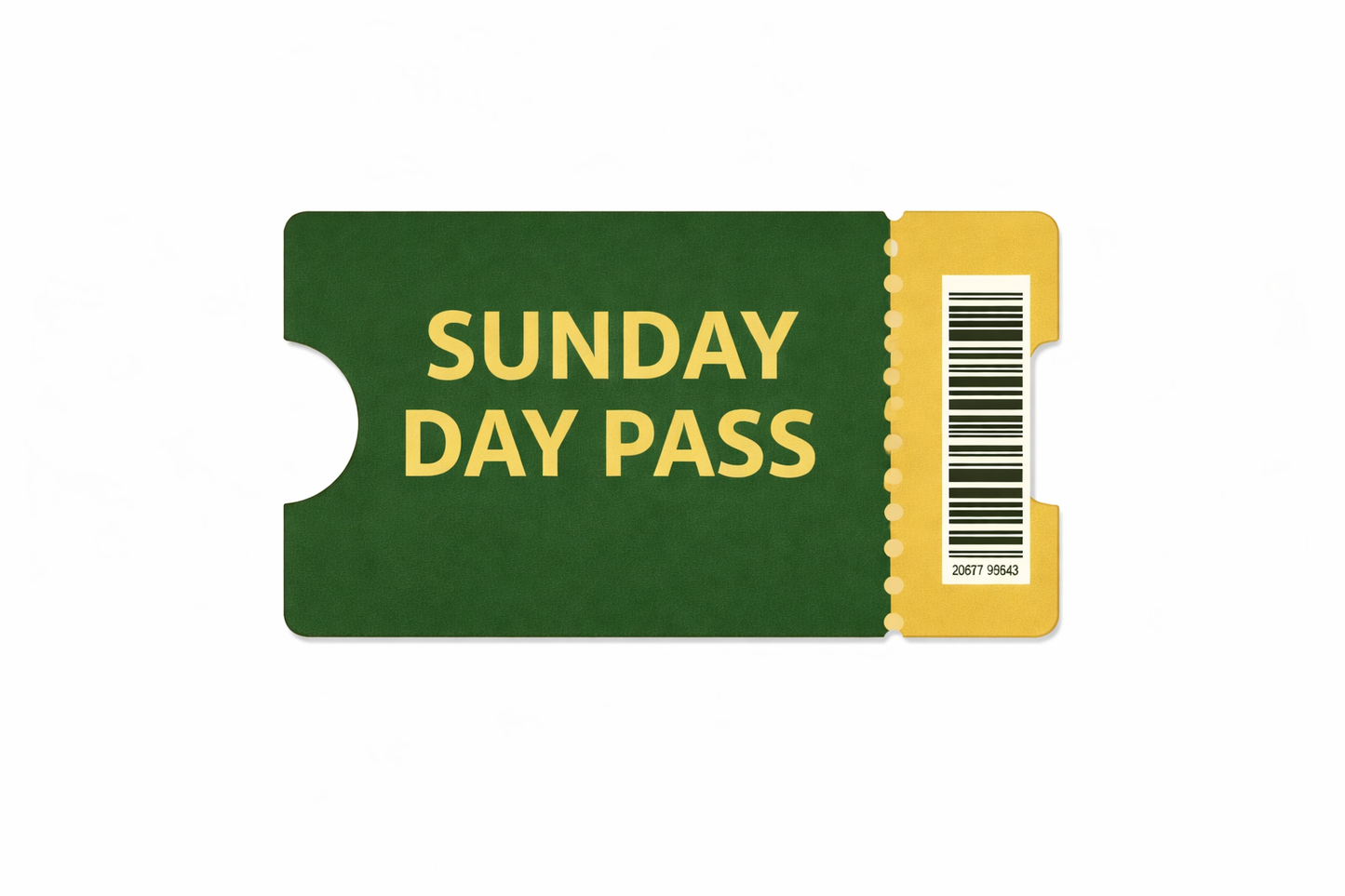 Sunday Day Pass - The BIG Fish N Show - 13.09.26