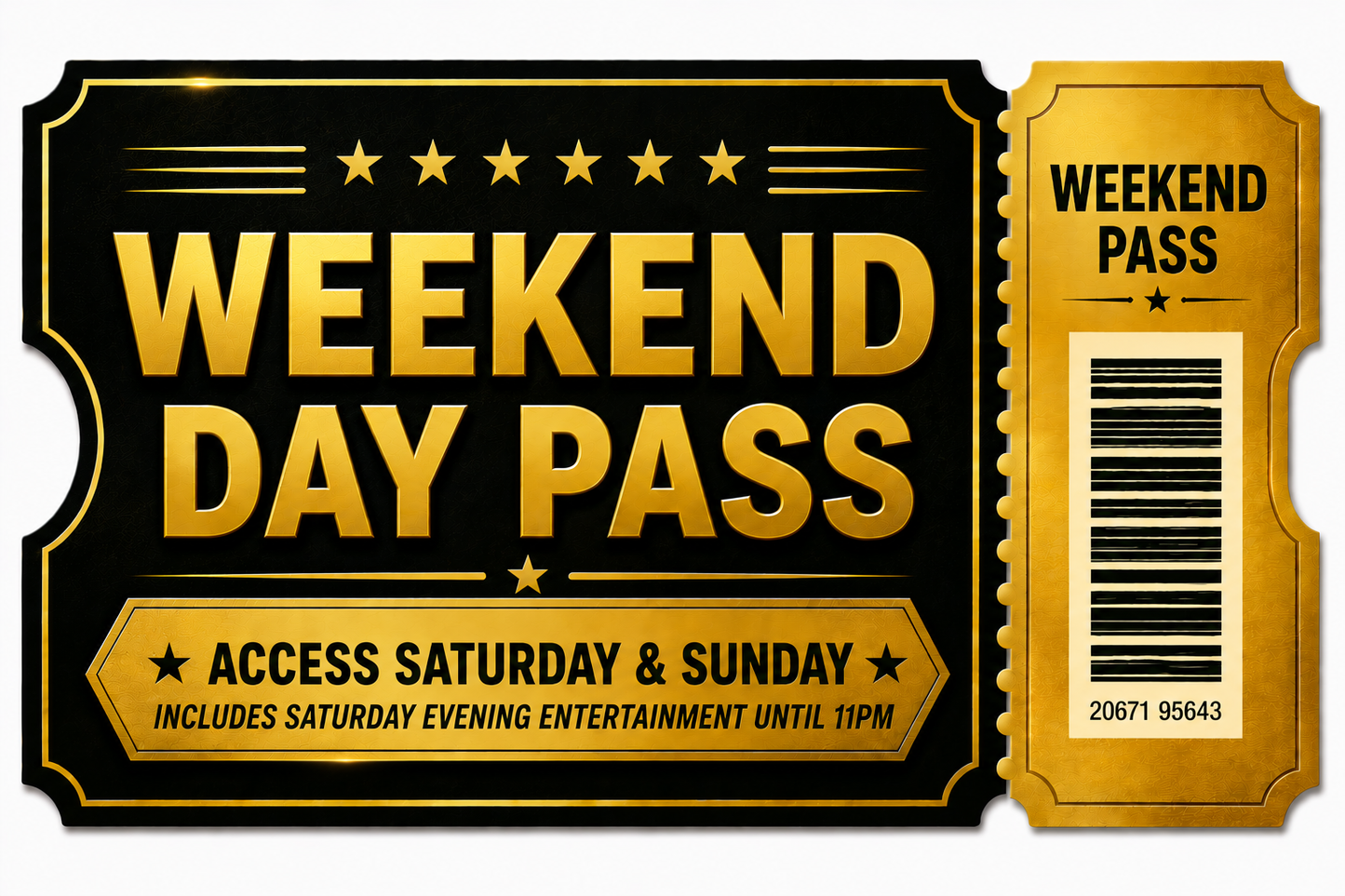 Weekend Pass - The BIG Fish N Show - 12th/13th September 2026